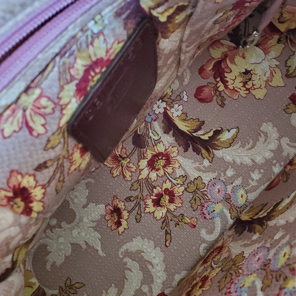 Brighton Pink Leather Purse / Handbag ๐ - Picture 8 of 8